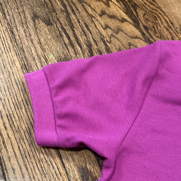 COPY - Le Tigre Men’s Polo Shirt Size M beautiful purple color perfect for spri… - Picture 4 of 6